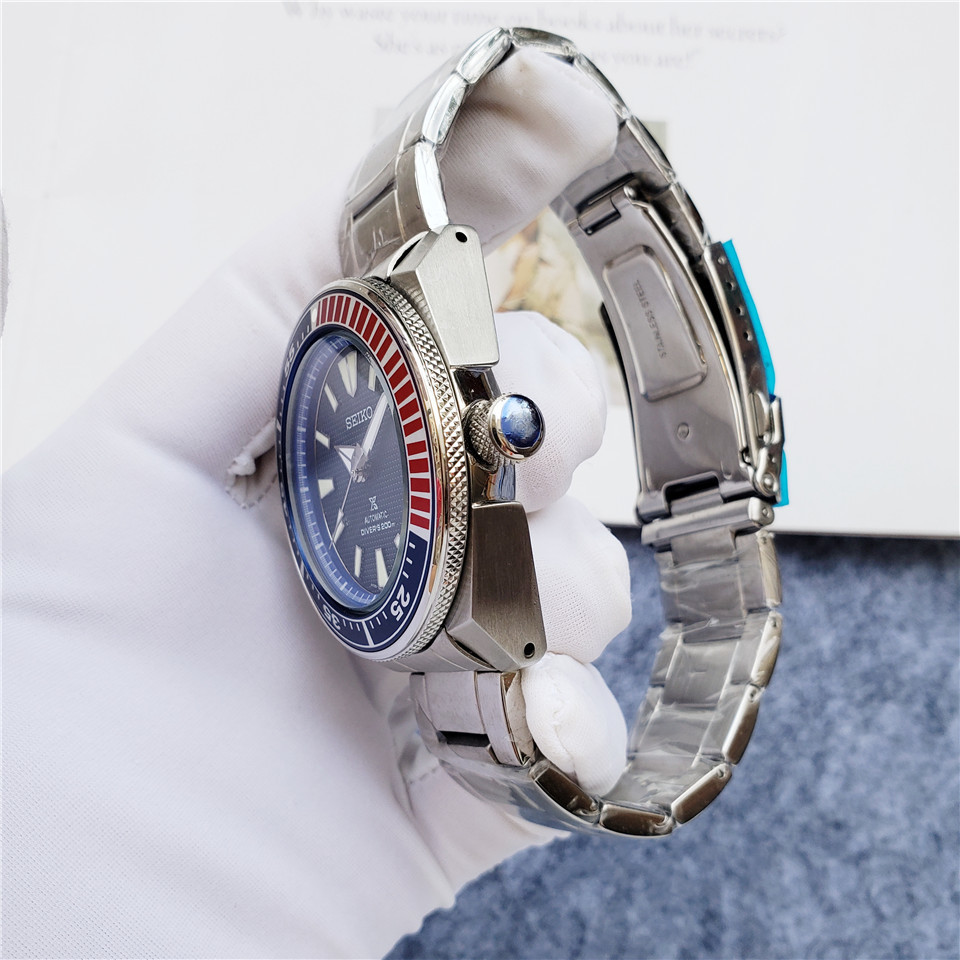 Men's Automatic Mechanical Watch 904L Stainless Steel 42mm- SK 43