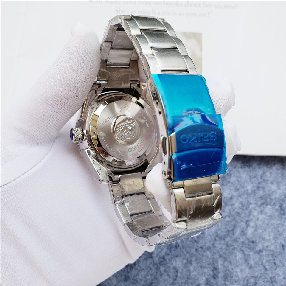 Men's Automatic Mechanical Watch 904L Stainless Steel 42mm- SK 43