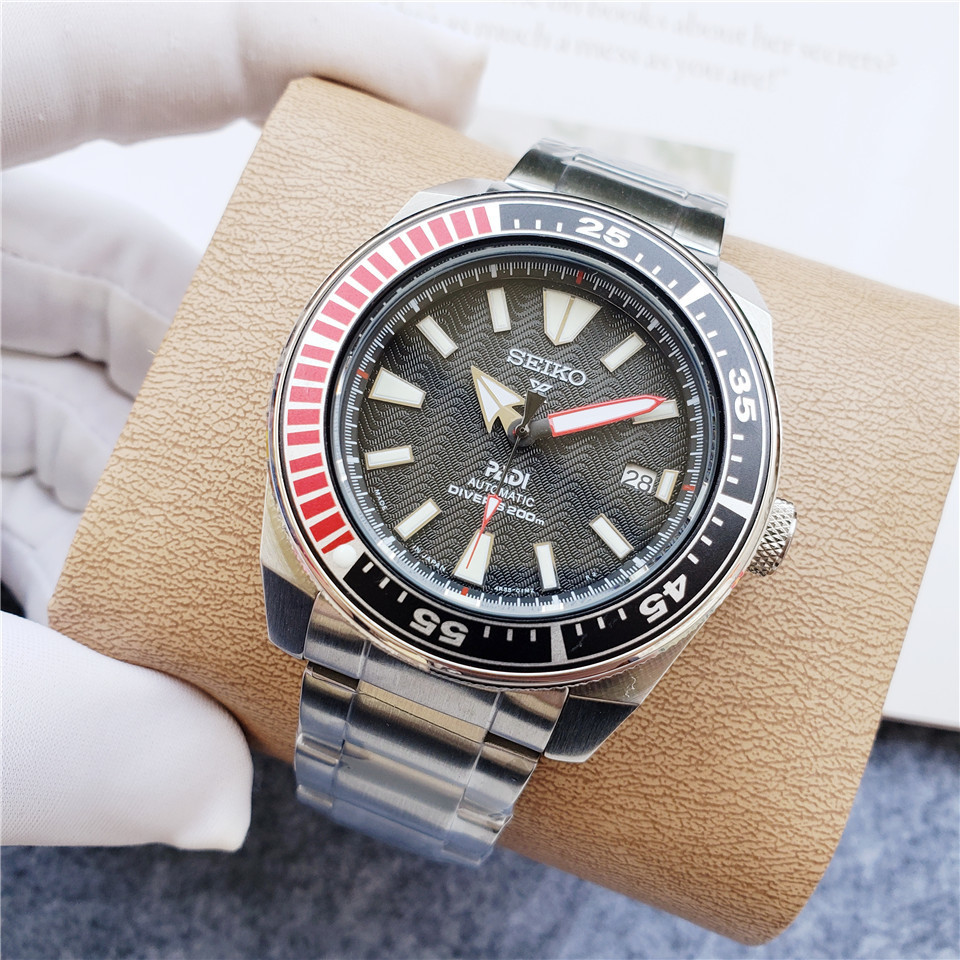 Men's Automatic Mechanical Watch 904L Stainless Steel 42mm- SK 43