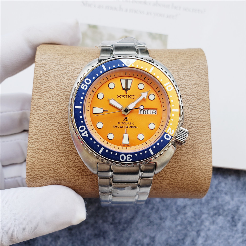 Men's Automatic Mechanical Watch 904L Stainless Steel 42mm- SK 45