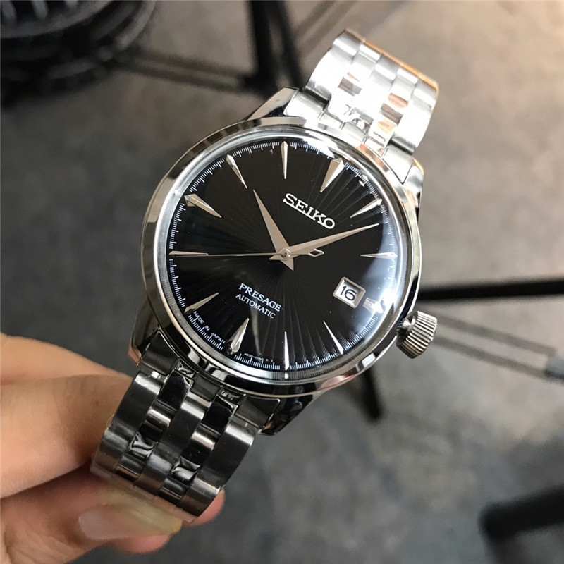 Men's Automatic Mechanical Watch 904L Stainless Steel 43mm- SK 12