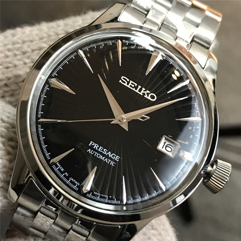 Men's Automatic Mechanical Watch 904L Stainless Steel 43mm- SK 12