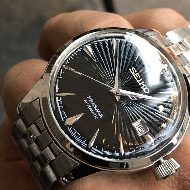 Men's Automatic Mechanical Watch 904L Stainless Steel 43mm- SK 12