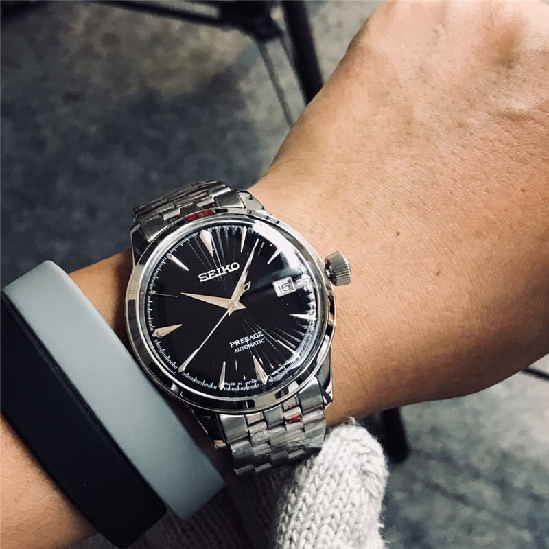 Men's Automatic Mechanical Watch 904L Stainless Steel 43mm- SK 12