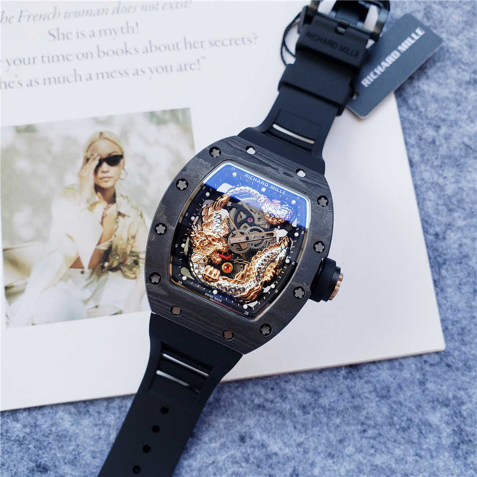 Men's Automatic Mechanical Watch 904L Stainless Steel 42mm- RM  13