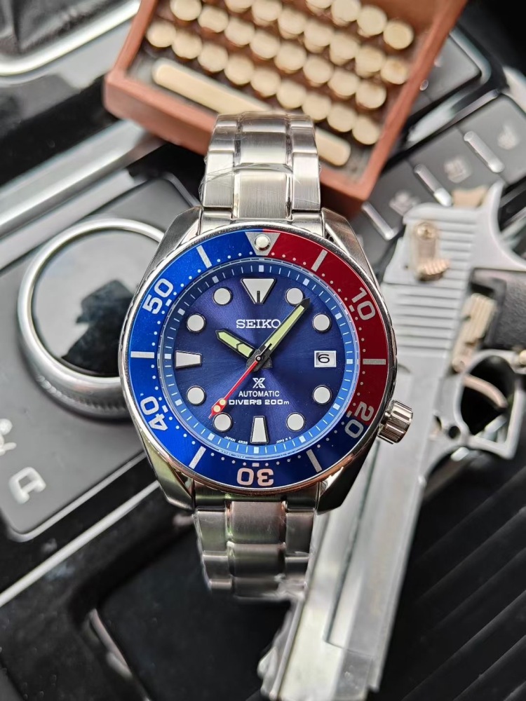 Men's Automatic Mechanical Watch 904L Stainless Steel 42 mm- SK 64