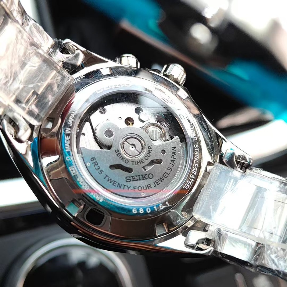 Men's Automatic Mechanical Watch 904L Stainless Steel 40 mm- SK 70
