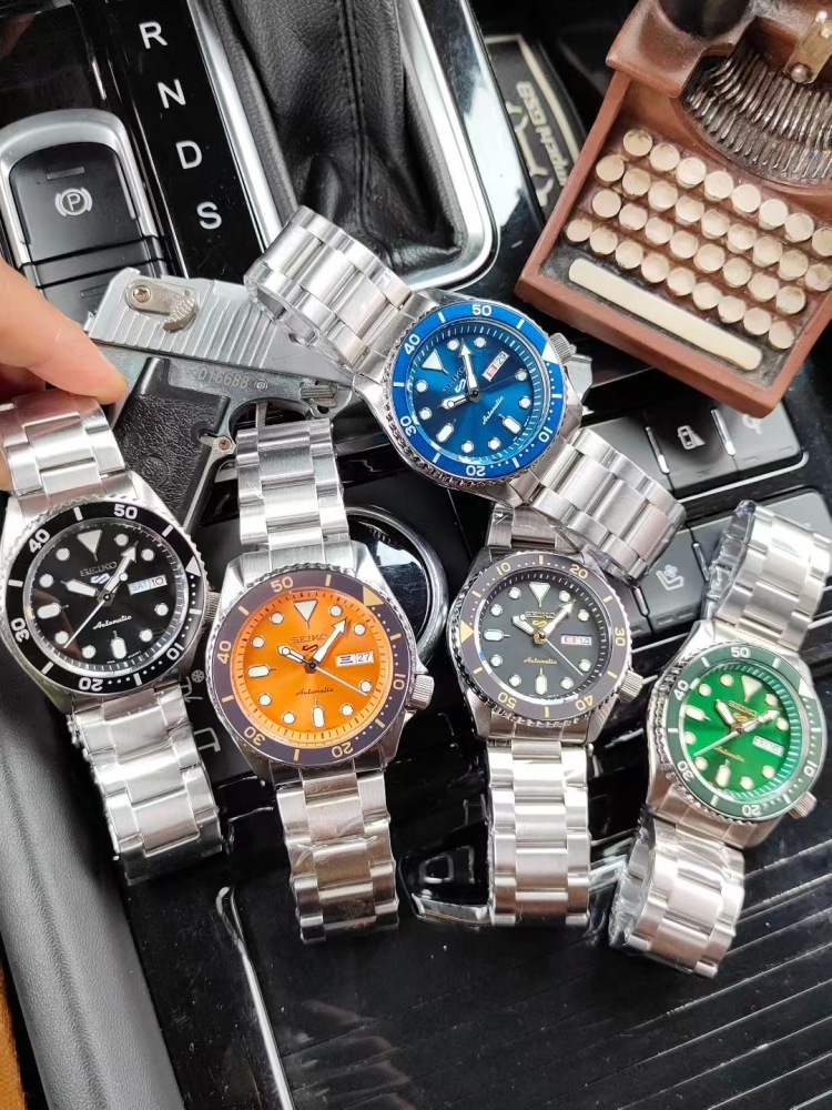 Men's Automatic Mechanical Watch 904L Stainless Steel 43 mm- SK 65