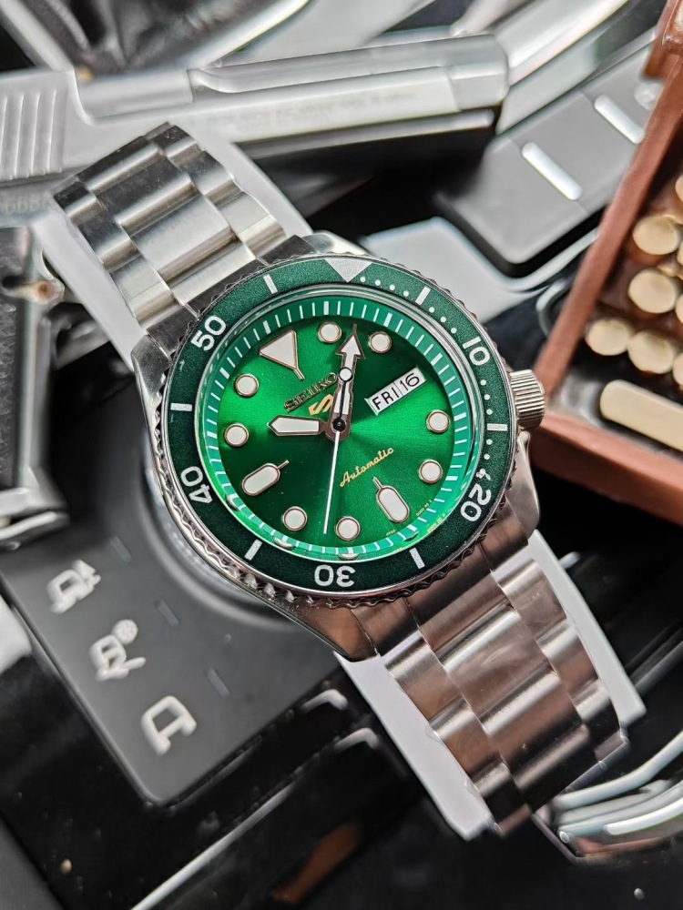 Men's Automatic Mechanical Watch 904L Stainless Steel 43 mm- SK 65
