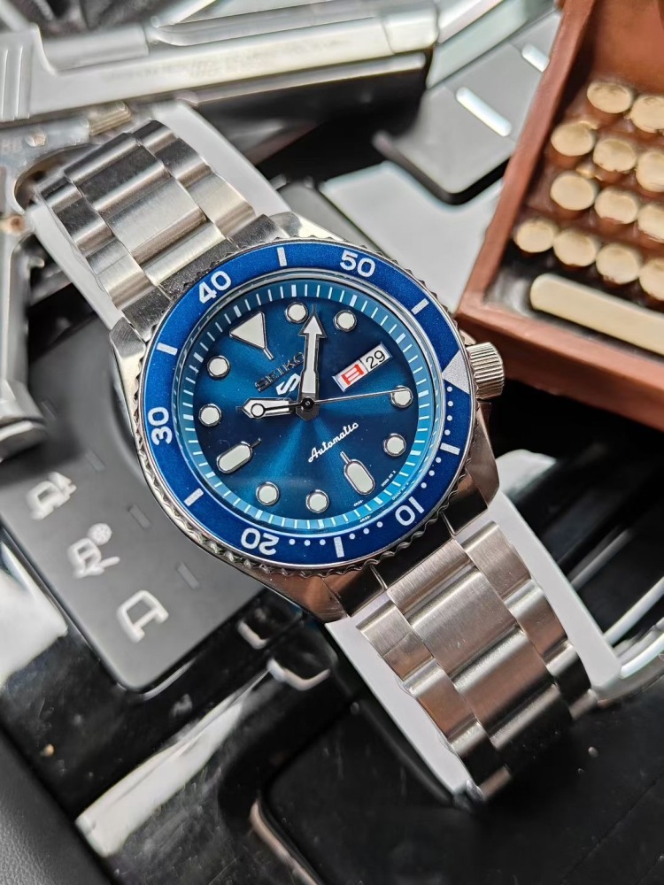 Men's Automatic Mechanical Watch 904L Stainless Steel 43 mm- SK 65