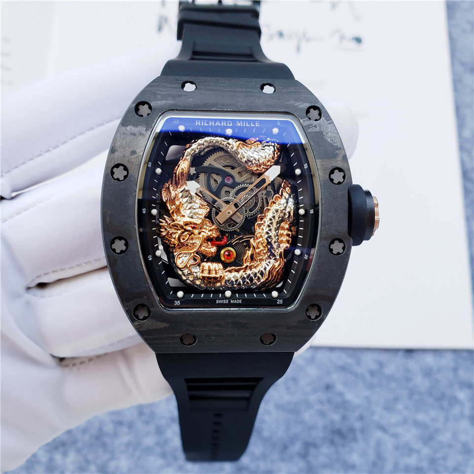 Men's Automatic Mechanical Watch 904L Stainless Steel 42mm- RM  13