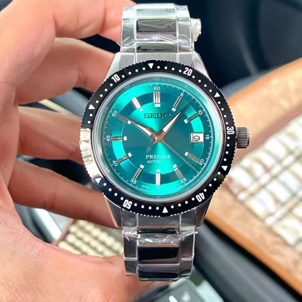 Men's Automatic Mechanical Watch 904L Stainless Steel 42 mm- SK 53