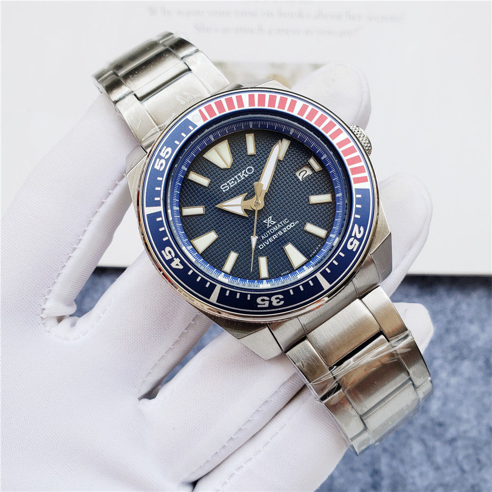 Men's Automatic Mechanical Watch 904L Stainless Steel 42mm- SK 43