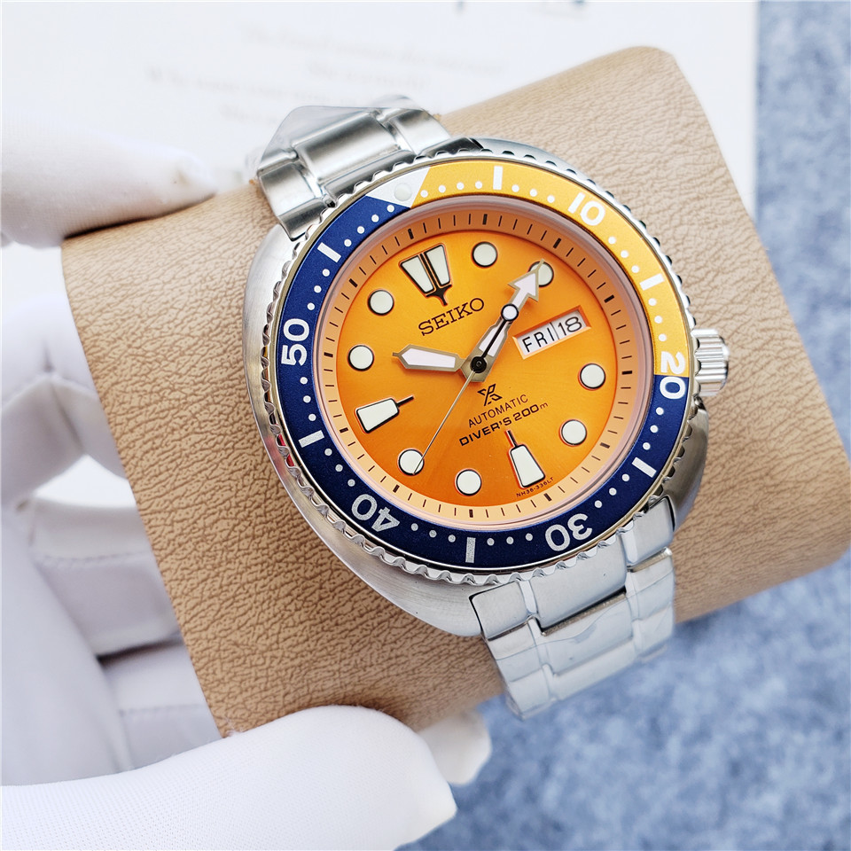 Men's Automatic Mechanical Watch 904L Stainless Steel 42mm- SK 45