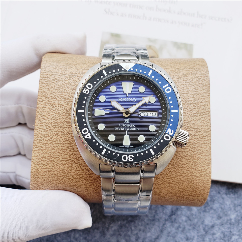 Men's Automatic Mechanical Watch 904L Stainless Steel 42mm- SK 46