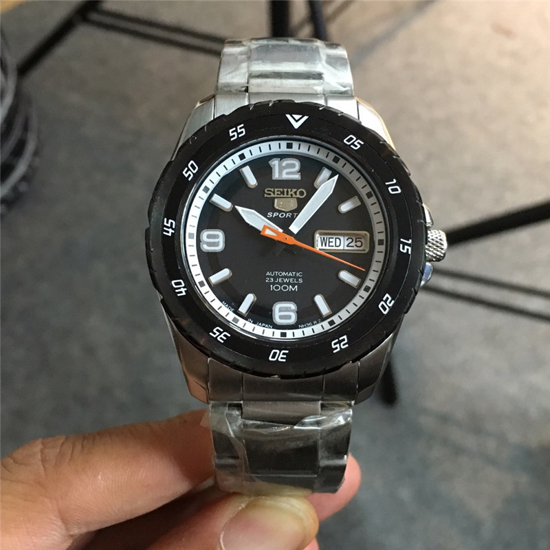 Men's Automatic Mechanical Watch 904L Stainless Steel 43mm- SK 19