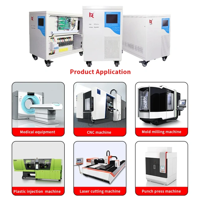 Regulador de voltaje automático SVC pequeño de 10 kVA, 15 kVA, 20 kVA, 30 kVA, 3 kVA y 5 kVA. Regulador y estabilizador de voltaje de China.