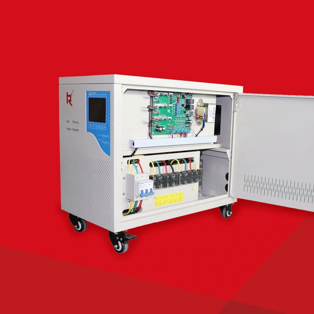 SVC小型10KVA 15KVA 20KVA 30KVA自动电压调节器3KVA 5KVA稳压器和稳定器中国