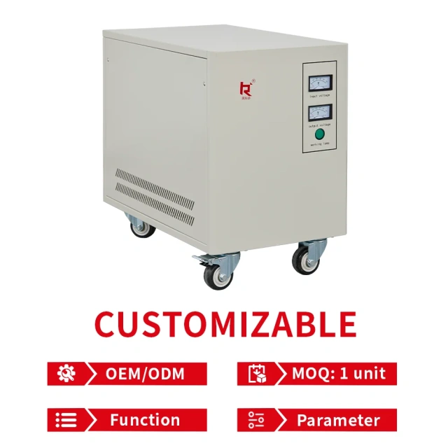 Transformador de aislamiento reductor trifásico de 3 kVA, 5 kVA, 7 kVA, 10 kVA, 15 kVA y 30 kVA