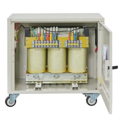 Transformador de aislamiento reductor trifásico de 3 kVA, 5 kVA, 7 kVA, 10 kVA, 15 kVA y 30 kVA