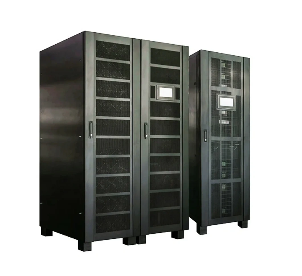 SAI trifásico personalizado de 220 V/380 V/440 V/480 V de baja frecuencia, de grado industrial, de 200 kVA con transformador de aislamiento