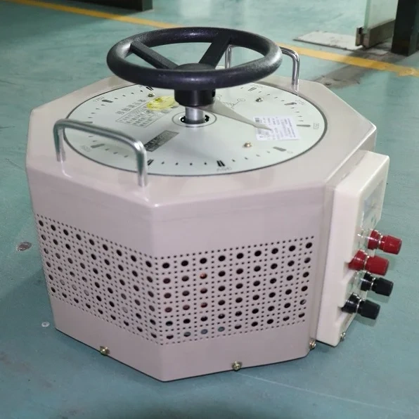 TDGC ac adjustable voltage regulator 380v 10kva three phase variable transformer