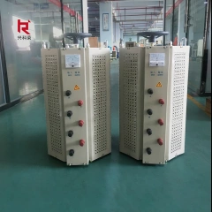 TDGC ac adjustable voltage regulator 380v 10kva three phase variable transformer