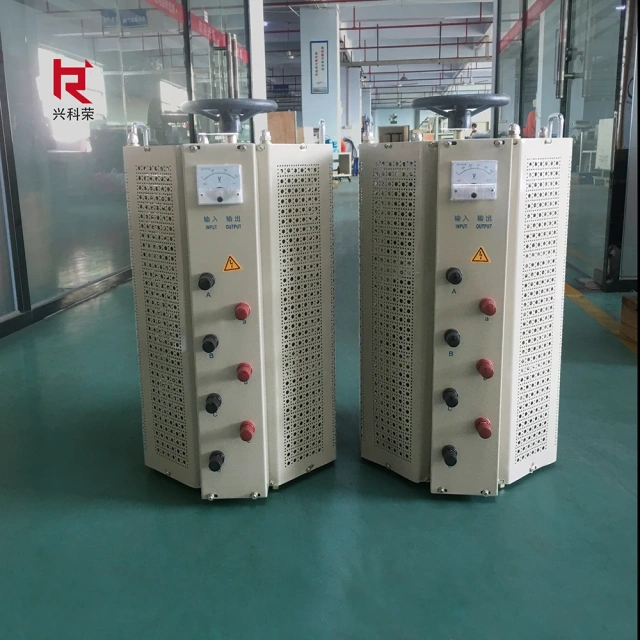 TDGC ac adjustable voltage regulator 380v 10kva three phase variable transformer