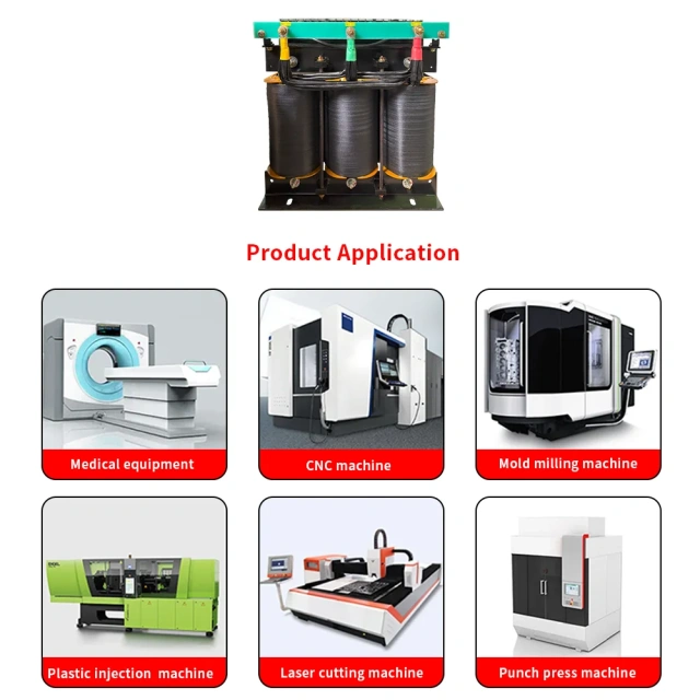 H绝缘布220v转380v 440v 415v升压三相变压器50 75 100 kva汽车50kva变压器价格