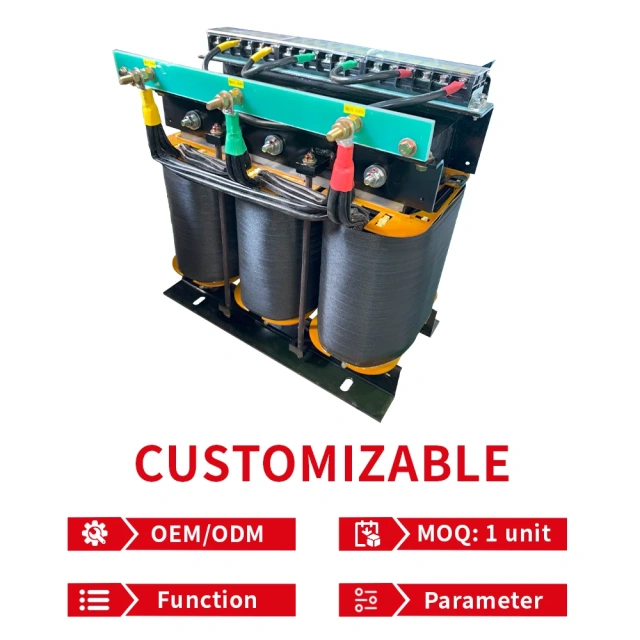 H绝缘布220v转380v 440v 415v升压三相变压器50 75 100 kva汽车50kva变压器价格