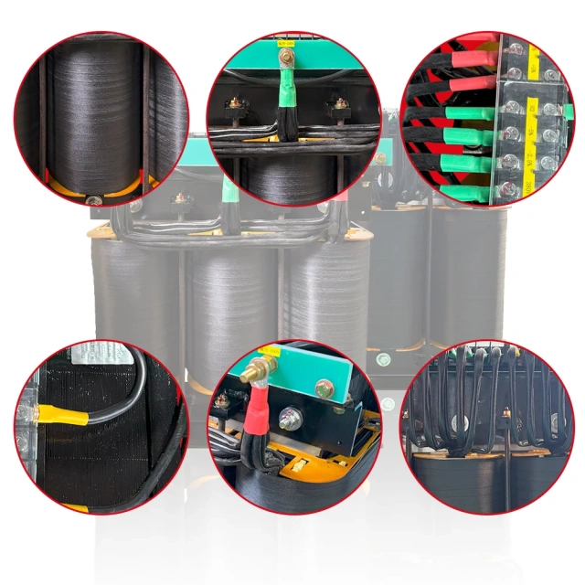 H绝缘布220v转380v 440v 415v升压三相变压器50 75 100 kva汽车50kva变压器价格