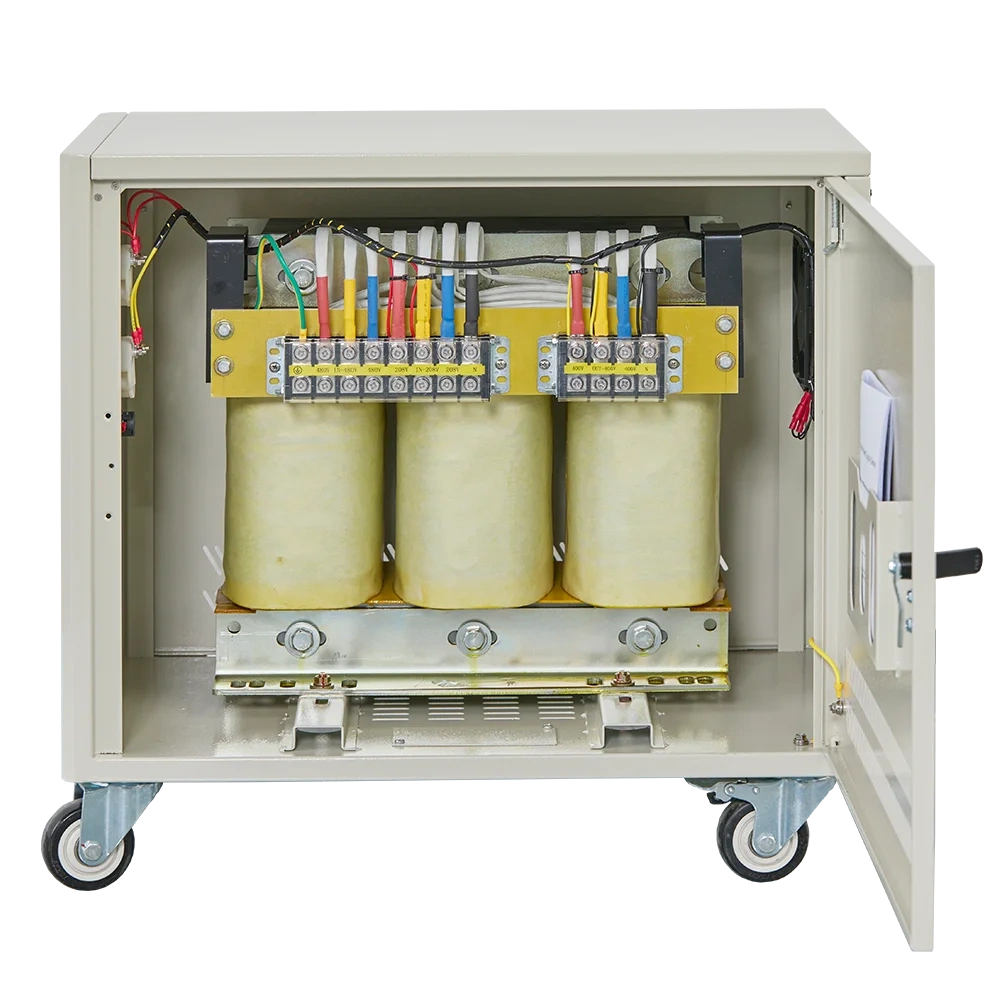 98% Efficiency Step up Down Voltage 220V to 380V 110V 440V Transformer 3 Phase Pure Sine Wave