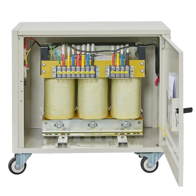 Transformador de voltaje seco trifásico de 15 kVA, 10 kVA, 30 kVA y 50 kVA. Transformador elevador de 220 V a 380 V. Precio de la fuente de alimentación trifásica.