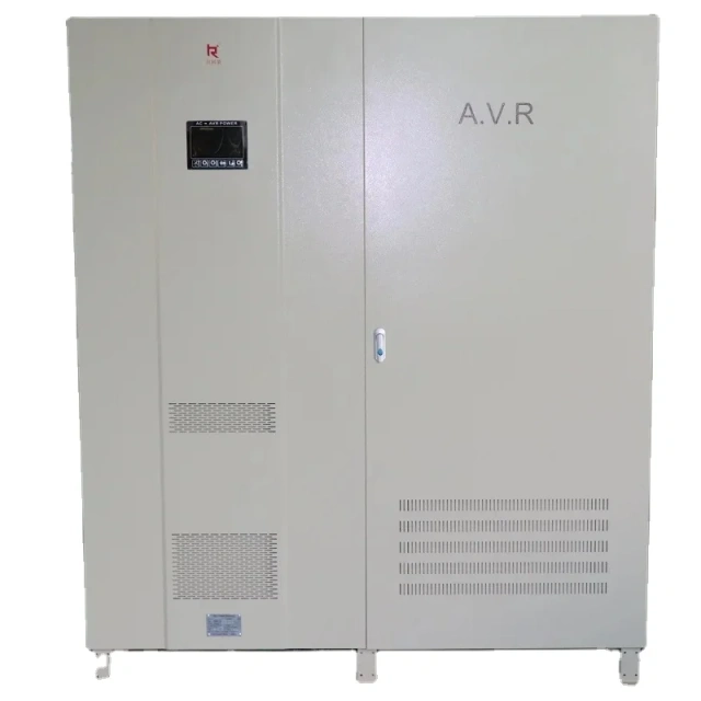 SBW Series Industrial Stabilizer Servo Voltage 3 Phase Voltage Stabilizer 100 KVA Stabilizer