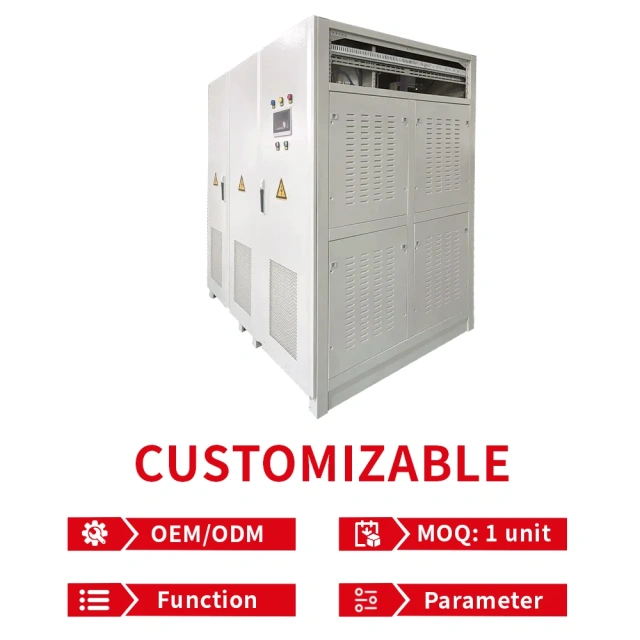 Estabilizador de tensão trifásico ASN - 1000 kVA 220 V/380 V; Regulador de tensão trifásico SCR eletrônico de 2000 kVA