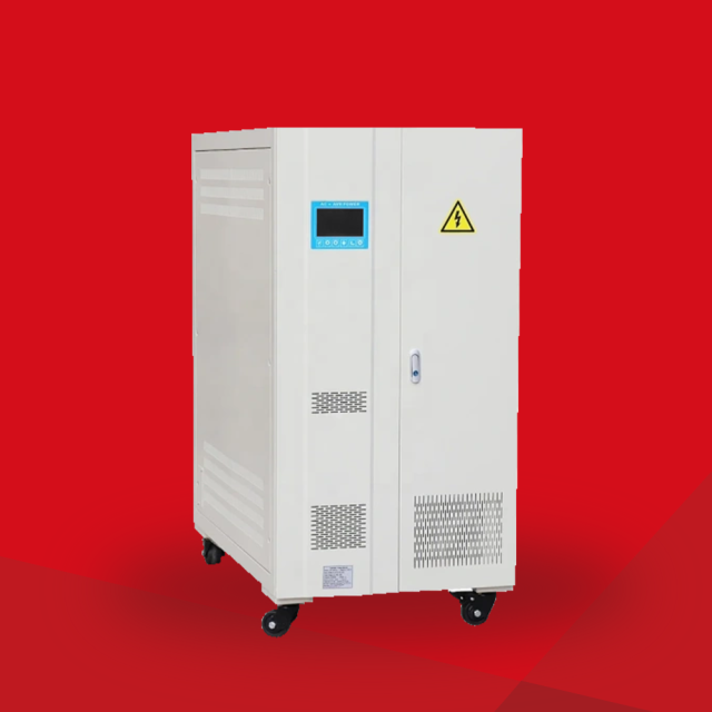 Estabilizador de voltaje de 100 kVA a 600 kVA, estabilizador de voltaje SBW de 80 kVA, 150 kVA, 200 kVA, 300 kVA, 400 kVA, 500 kVA, regulador de voltaje trifásico.