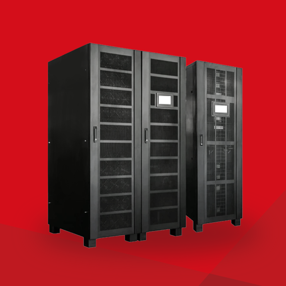 SAI trifásico personalizado de 220 V/380 V/440 V/480 V de baja frecuencia, de grado industrial, de 200 kVA con transformador de aislamiento