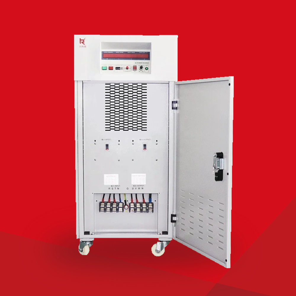 Variable Frequency Power Supply for Airport Equipment - 0-520V 0-400Hz AC Output, Pure Sine Wave, Global Voltage & Frequency Simulation
