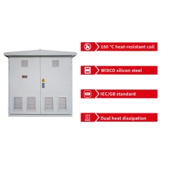 Subestación Prefabricada Tipo Caja Transformadora 50HZ 60HZ Estación Convertidora