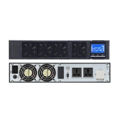 UPS online para montagem em rack, 1 kVA, 3 kVA, 6 kVA e 10 kVA.