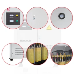 Transformador de potencia trifásico duradero de 100 kVA. Precio: 100 kVA, 150 kVA, 80 kVA y 90 kVA.