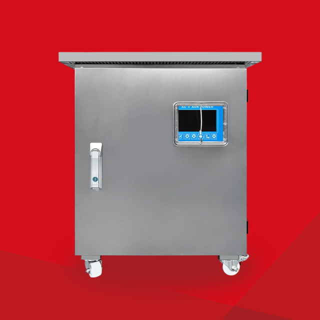 30KVA 40KVA Outdoor Waterproof Stabilizer with LCD Display & Overload Protection - Ideal for Events & Remote Power