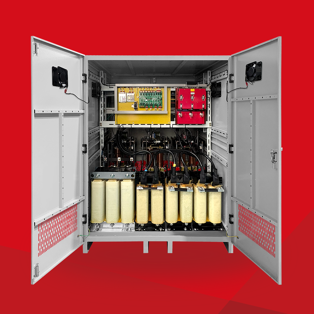 300kw 200kw 150kw 100KW Three Phase 220V 380V Servo Motor Automatic Voltage Regulator Voltage Stabilizer AVR