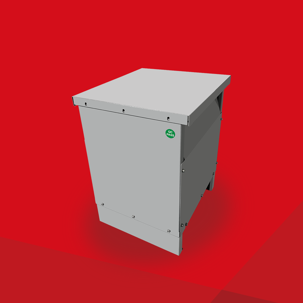 Transformador Buck-Boost UL 480 V Delta para 277 V Monofásico/Trifásico ANSI para Empresas e Indústrias da América do Norte