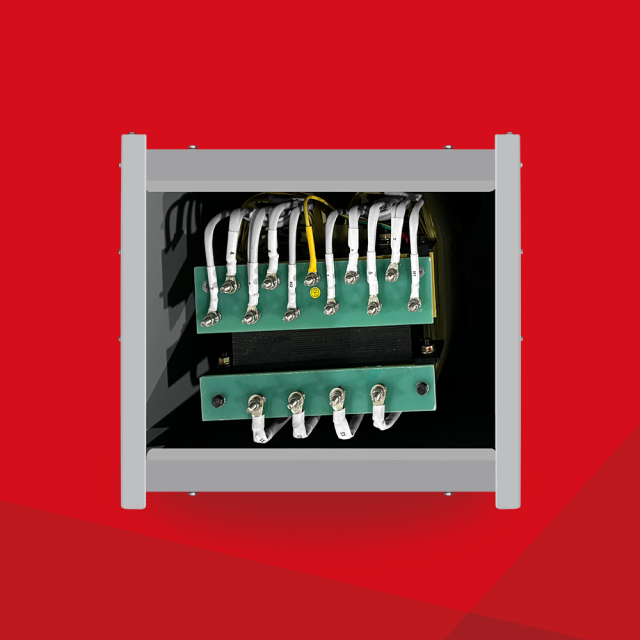 Transformador elevador-reductor UL de 480 V Delta a 277 V Monofásico/Trifásico ANSI para empresas e industrias de Norteamérica