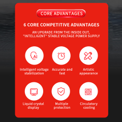 Estabilizador de tensão automático estático de 630 kVA, 700 kVA, 750 kVA e 800 kVA