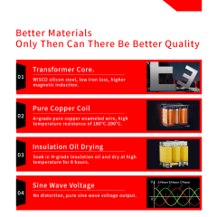 250KVA 升降压变压器价格，适用于数控工厂、办公楼、购物中心等场所。