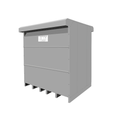 Трансформатор UL 1000 кВА, сухой распределительный трансформатор, 208 В, первичная обмотка «треугольник» — 480Y/277 «звезда-N», вторичная обмотка — NEMA 1