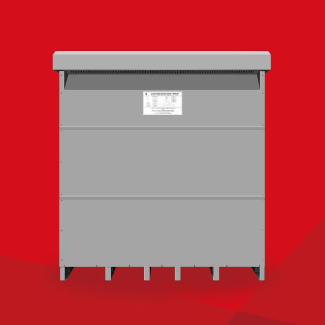 Трансформатор UL 1000 кВА, сухой распределительный трансформатор, 208 В, первичная обмотка «треугольник» — 480Y/277 «звезда-N», вторичная обмотка — NEMA 1