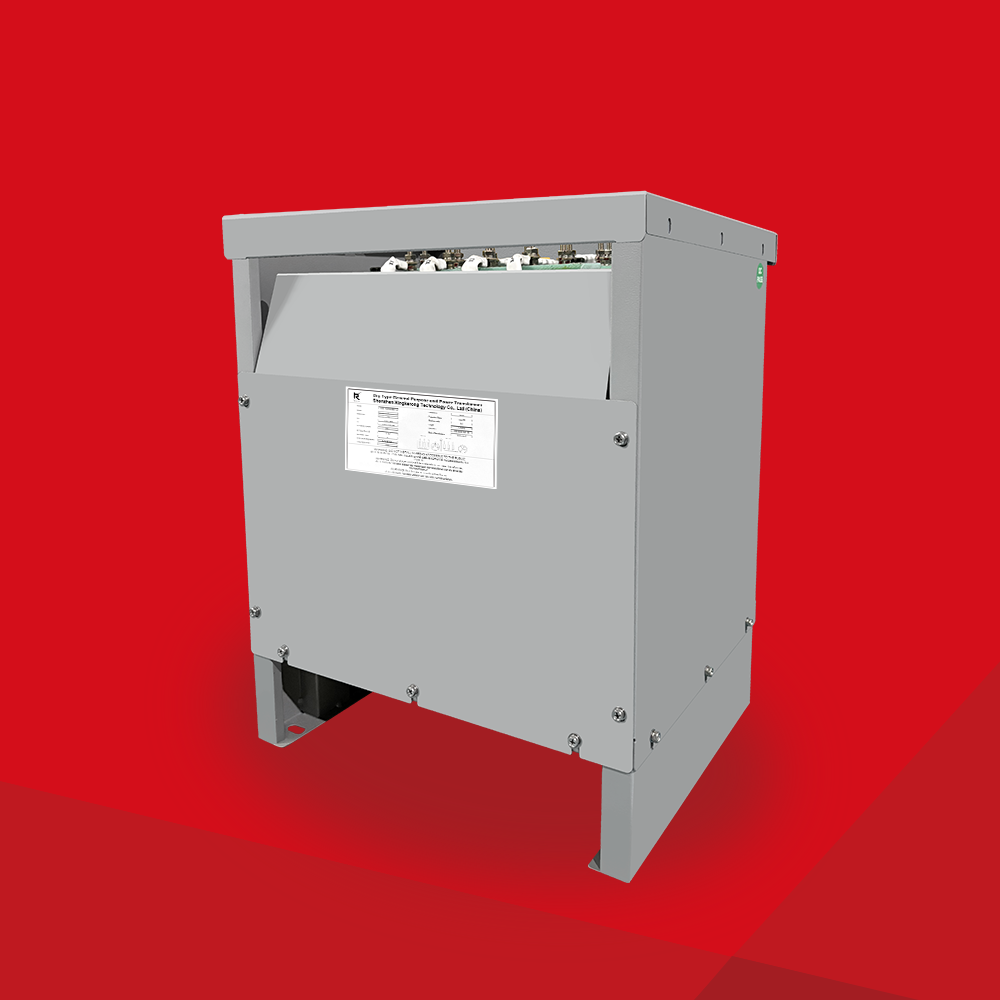 Transformador Buck-Boost UL 480 V Delta para 277 V Monofásico/Trifásico ANSI para Empresas e Indústrias da América do Norte